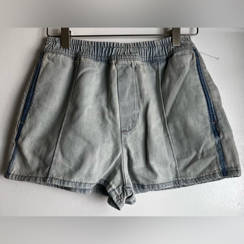Light Blue Denim Shorts